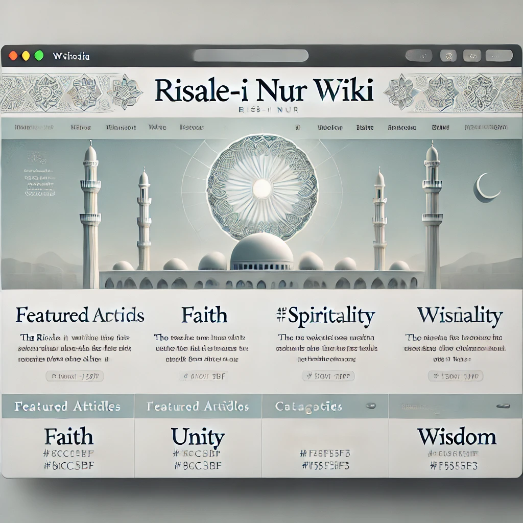 Risale-i Nur Wiki
